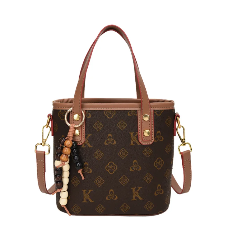 حقيبة كتف نسائية فاخرة مصنوعة من الجلد الفاخر تتميز بنمط باريس ومظهر كاجوال أنيق #5