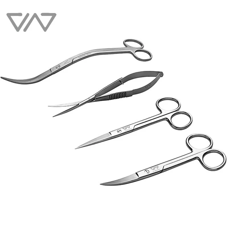 Hot Aquarium Cleaning Tool VIV Aquatic Stainless Steel Plant Scissors Cleaning Tool ADA Quality Aquarium Aquatic Tools