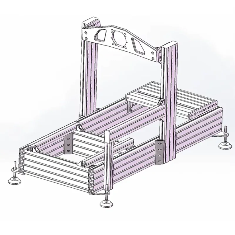 

Aluminum Profile 40160 DIY Simulation Racing Cockpit Direct Drive Sports Game Console Game Car Driving Simulator