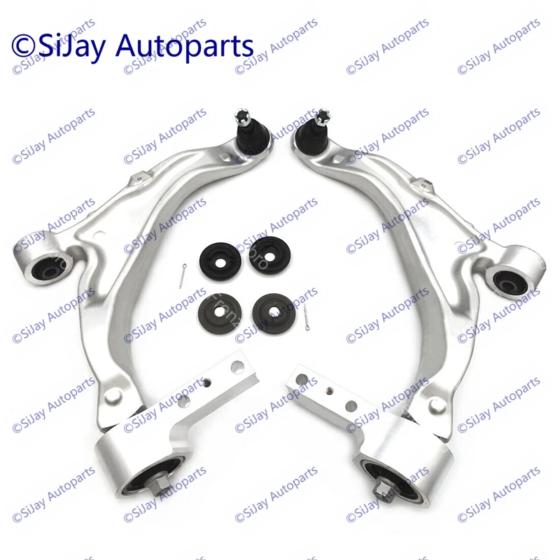 

Set of 2 Front Suspension Lower Control Arms For Acura MDX ZDX 2007-2011 K621549 K622037 51350-STX-A07 51350-STX-A03