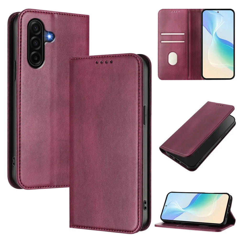 For Samsung A57 A37 A17 A07 5G 4G RFID Magnetic Leather Flip Book Coque For Samsung Galaxy A17 Case A57 A 37 17 A07 Wallet Funda