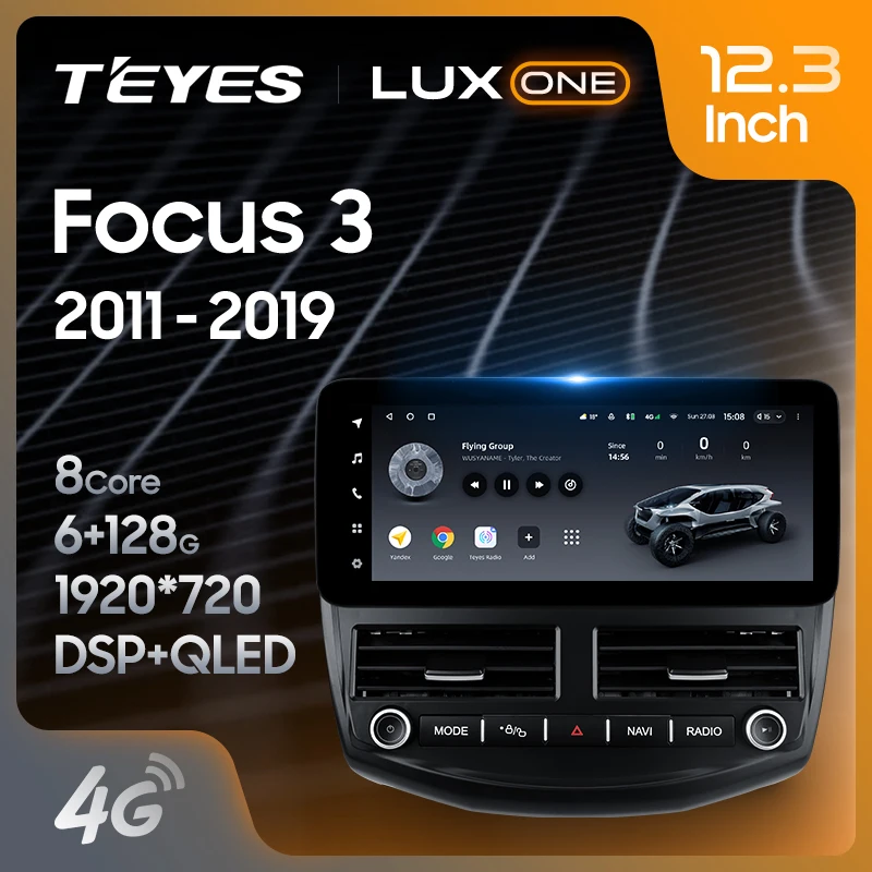 TEYES LUX ONE For Ford Focus 3 Mk 3 2011 - 2019 Car Radio Multimedia Video Player Navigation GPS Android No 2din 2 din dvd