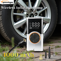 GUWIEYG Smart Tire Inflator - Digital LCD Display, 150PSI Auto Pump with Precise Pressure Control