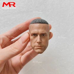 A-33 1/6 Scale Ben Affleck Head Sculpt PVC Male Head Carving Fit 12-inch Soldier Action Figure Body Dolls