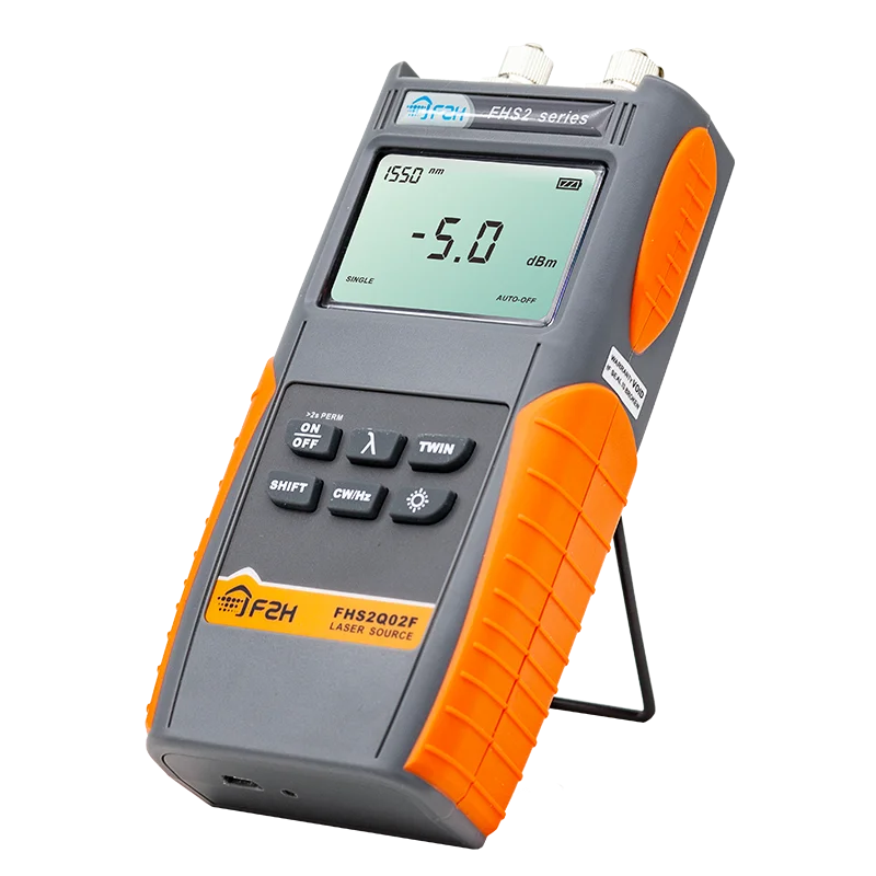 

[Grandway Original] FHS-2Q02F Optical Laser Source,light Source 1310/1490/1550/1625nm,FC/PC Connector, -5dBm PON Online Testing