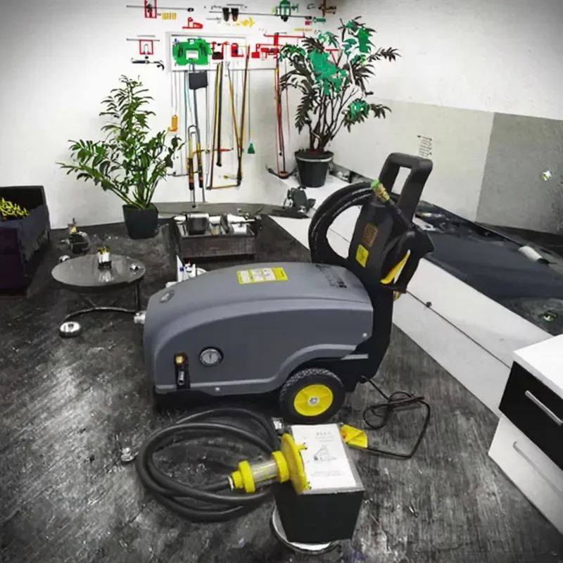 Electric high pressure power washer 150 bar 2200 psi 19 liter/m cold water jet with 19 liter/m cleaner induction nozzle