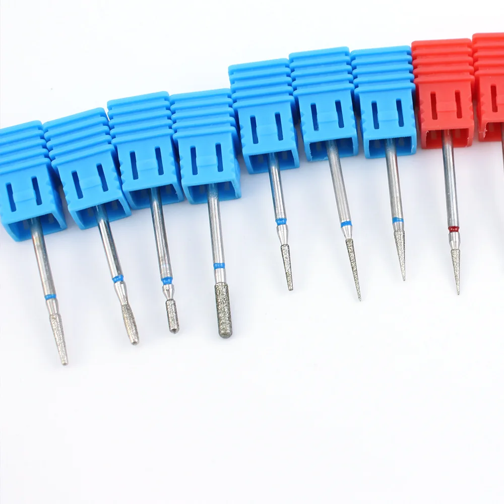 Electric Manicure Drill Bits Diamond Drill Bit Grinding Head For Milling Cutter Nail Files Buffer Nail Art Equipment Accessory