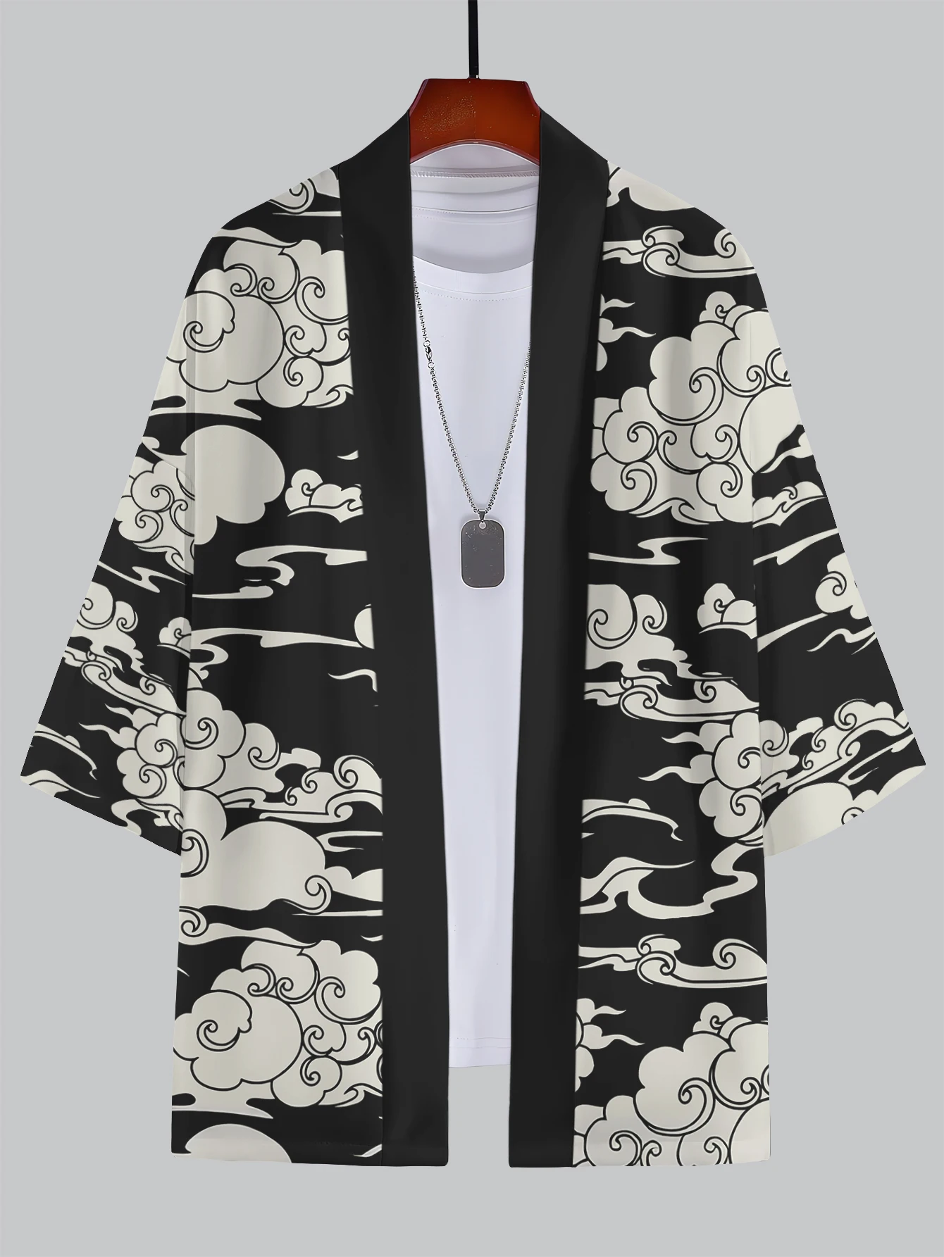 2025 New Summer Men's 3D Kimono Bundle - Anime & Traditional Prints