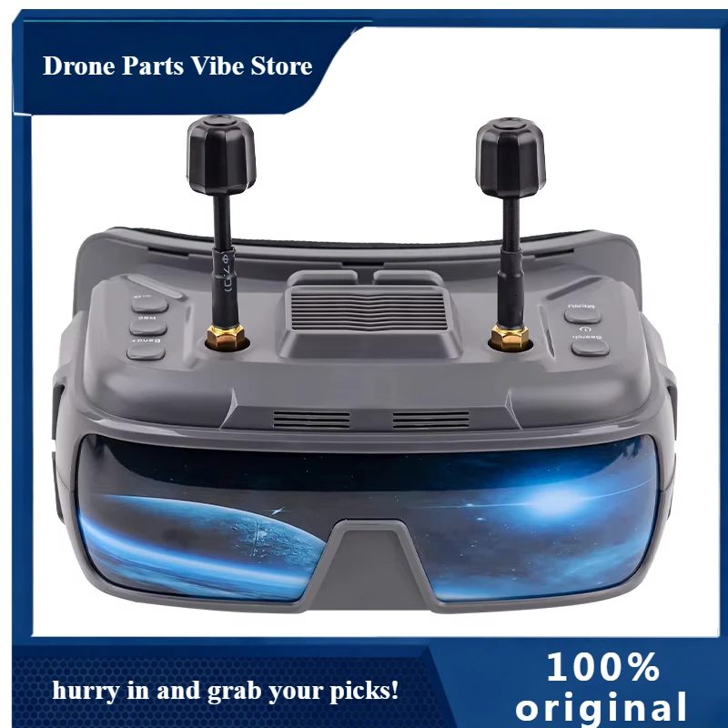 

AP5.8G 3.5 inch Goggles VR200 FPV Goggles 40CH 1024*600px IPS Screen with DVR Supported for Analog FPV Racing Drone