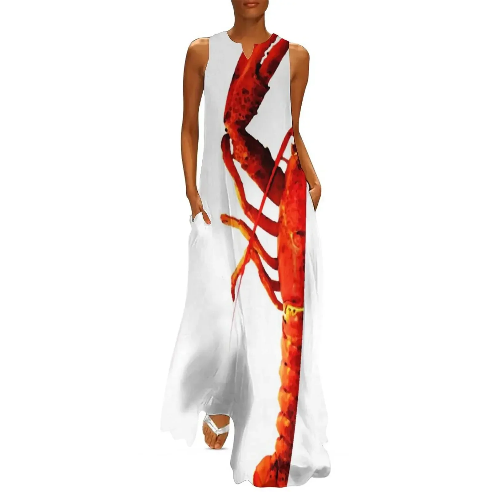 

Lobster - The Left Side Long Dress Female dress womans clothing prom dress 2025