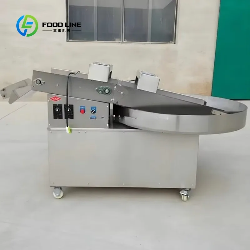 Industrial Fried Chicken Breading Making Chicken Pork Chop Bread Crumb Cover Maker Fish Cutlet Flouring Preduster Machine Custom