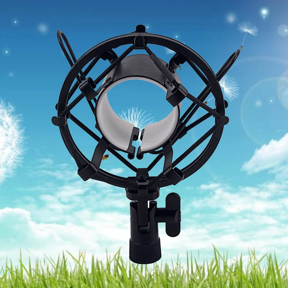 

Sa18 Black Metal Shockmount Condenser Mic Holder M Size Recording Studio Spider Bracket Microphone Stand Mount Anti Vibration