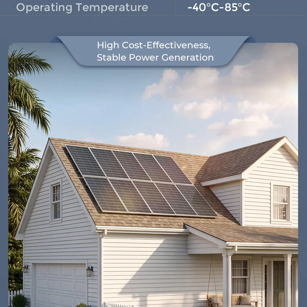 RVPOZWER 800W Rigid Solar Panels 18BB N-Type Mono Cells 24% High Efficiency PV Power for Home RV Charge System Outdoor Off-Grid Camping Wholesale