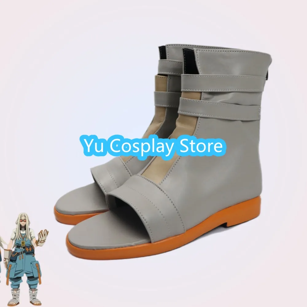 Shoe Anime GACHIAKUTA August Stilza Cosplay Men's and Women's Shoes Boots Custom Halloween Performance Shoes