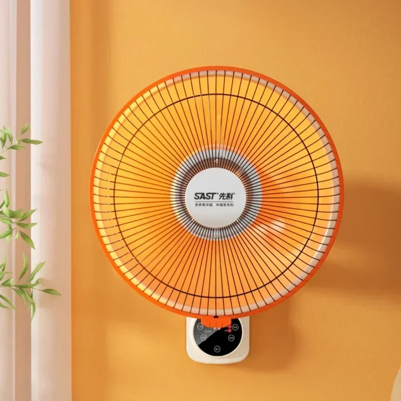 Wall-mounted Remote Control Electric Solar Heaters for Room Quick Heat Electric Warmer Carbon Fiber Heating Bathroom Heaters