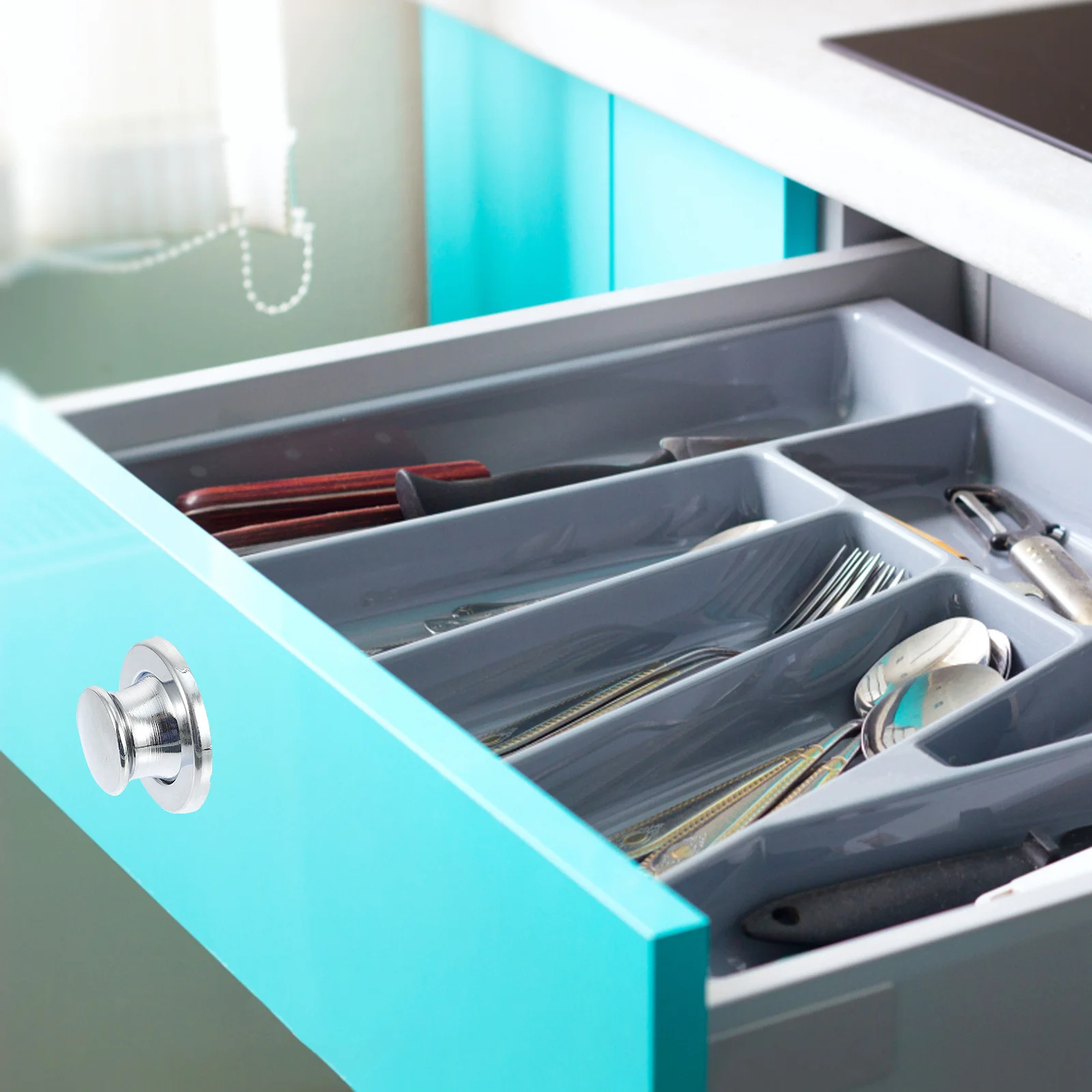 2 قطعة سبائك الزنك قابل للسحب مقبض سحب مقبض الربيع المخفي لخزانة لخزانة ملابس بأدراج الأثاث جزءا لا يتجزأ من مقابض الأبواب تلسكوبي