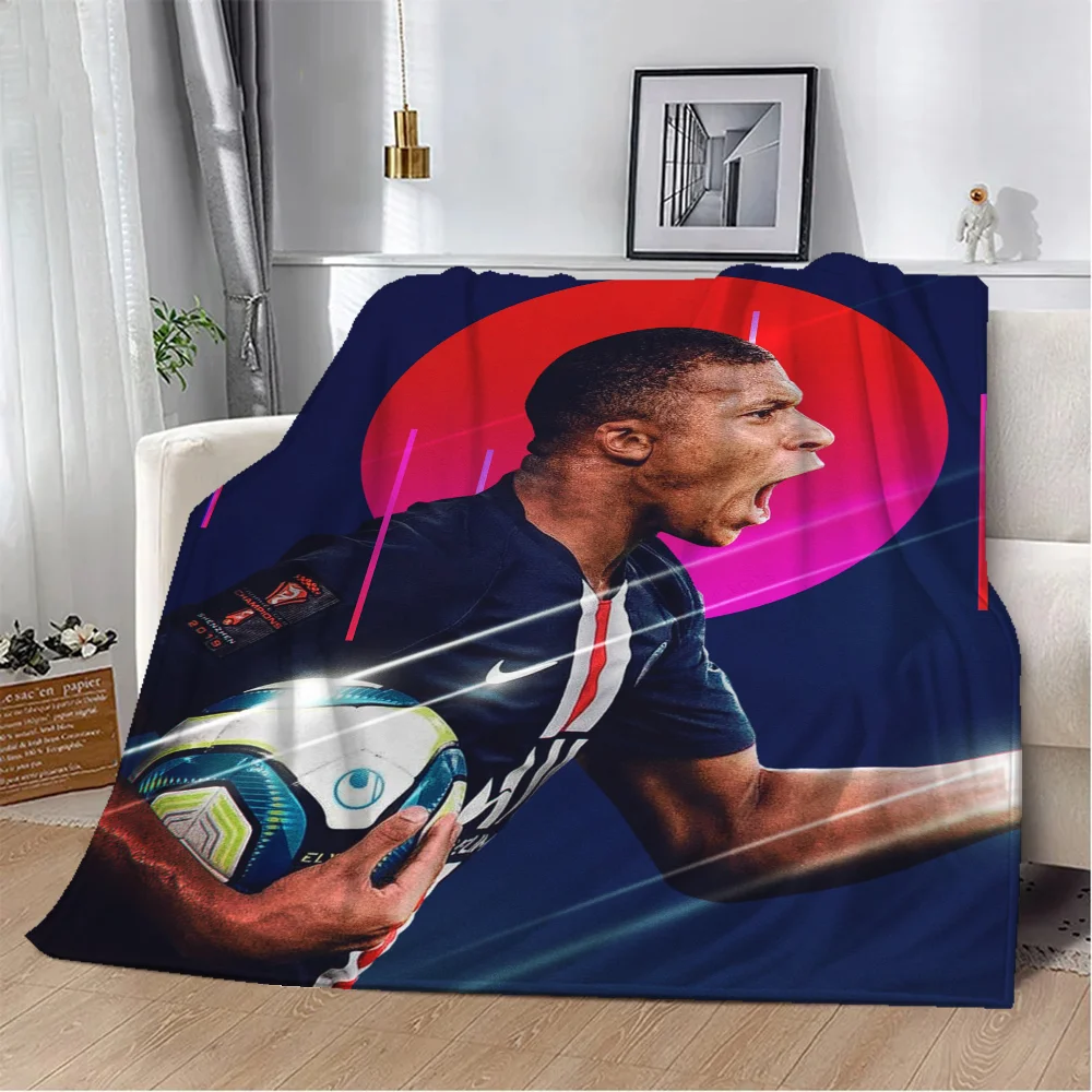 Mbappe Blankets for Decorative Sofa Blanket King Size Luxury Bedding Home Interior Knitted Plaid Beach Towel Bed Throw Knee Nap