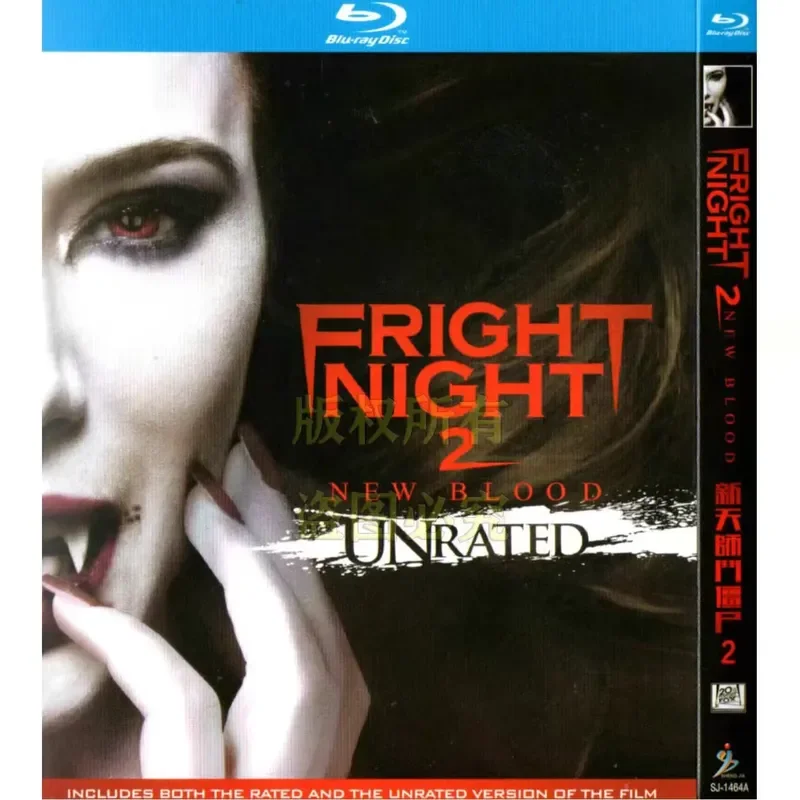 New Tianmen Zombie 1 and 2 American Comedy Horror Movie BD Blu-ray High Definition 2 Disc
