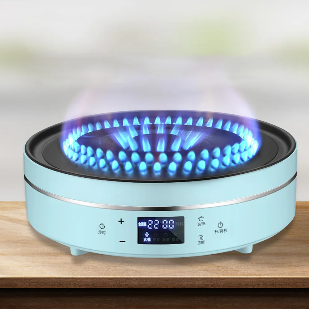 2200W Household Electric Ceramic Stove Oven Cooker Electric Ceramic Stove High Efficiency Safety Touch Button Ceramic Oven