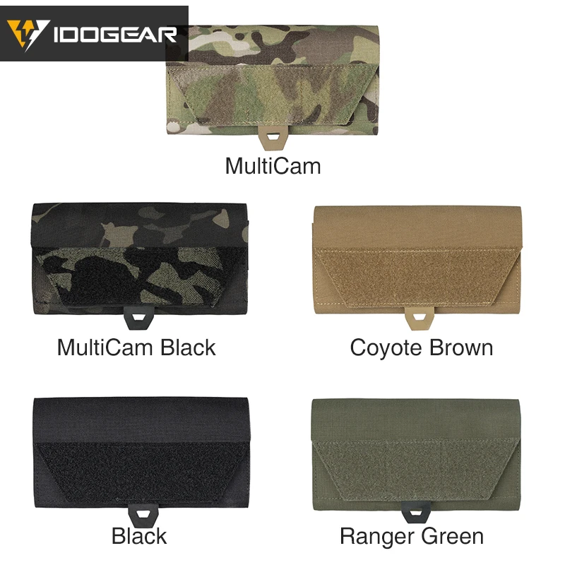 Imagem -06 - Idogear Molle Bolsa de Telefone Universal Tático & Case Caça Militar Molle Telefone Bolsa Titular Adequado Tamanho da Tela: 4.7 6.7