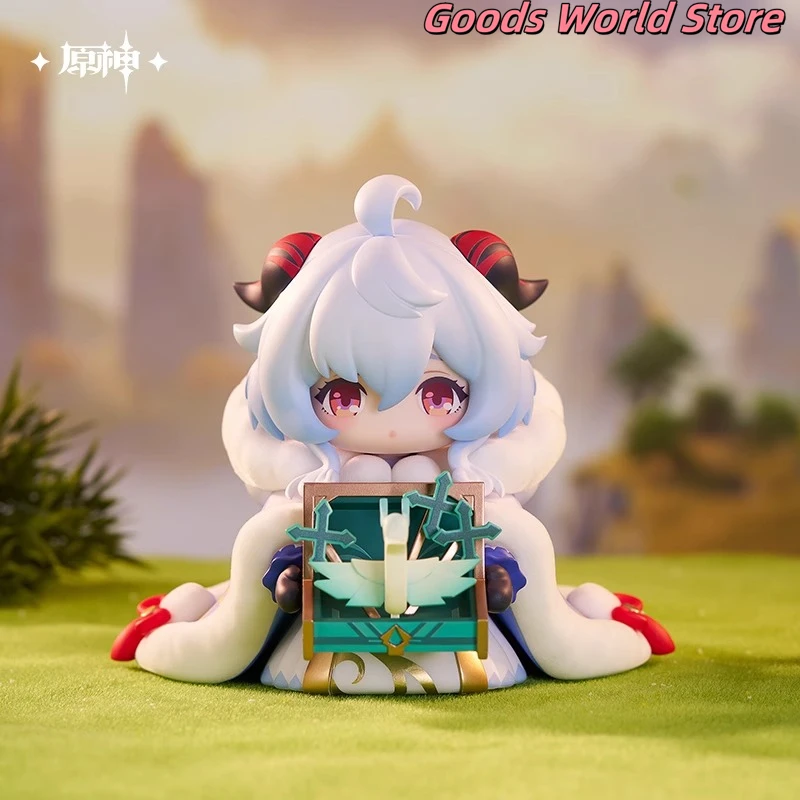 

Original Ganyu Model ornament Mihoyo Genshin Impact Ganyu Cosplay Costume Anime Game Gan Yu Model Q version Model Birthday Gifts