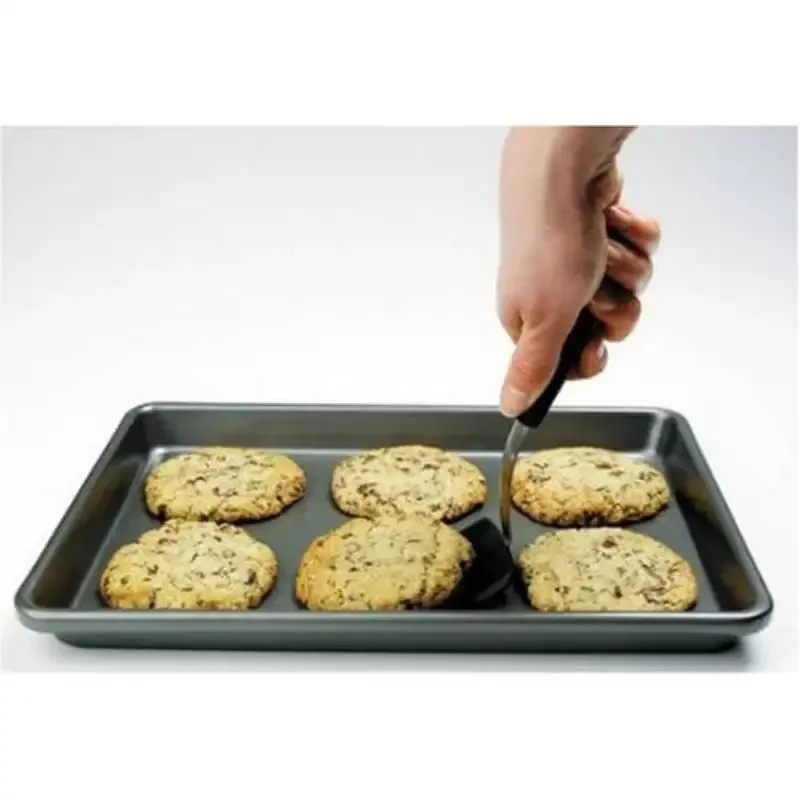 Good Grips Silicone Cookie Spatula, Gray, 3 inches