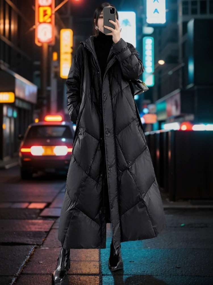 2025 New Women's Thiened Large Size Cotton Jaet Korean Sle Loose Fit Comfortable Coat Faionable Winter Outerwear