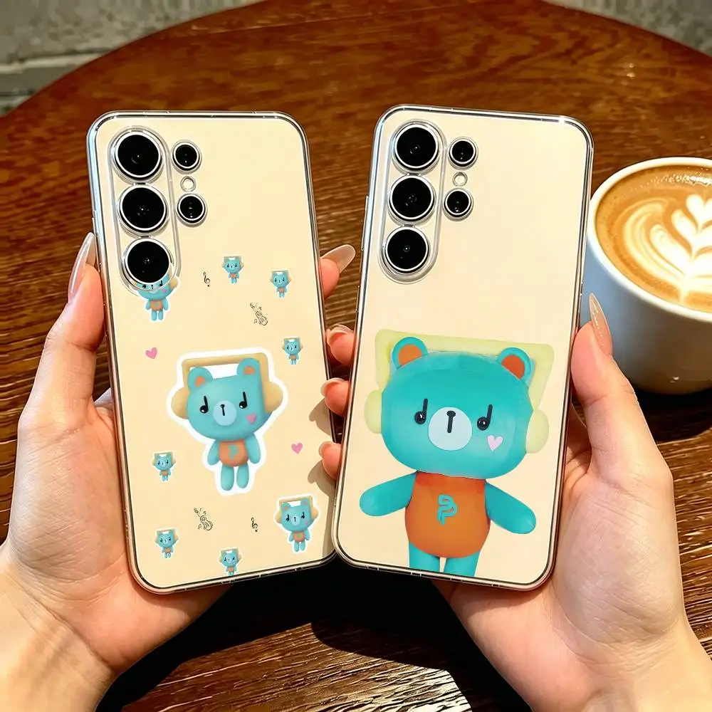 Cute GMMTV P-Permpoons  Phone Case For Samsung S25,S24,S21,S22,S23,S30,Ultra,S20,Plus,Fe Transparent Cover
