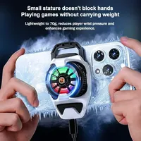 MEMO NEW DL22 Mobile Phone Semiconductor Back-clip Cooling Fan Radiator 15W Strong Power PUBG Game Cooler for IPhone IOS Android