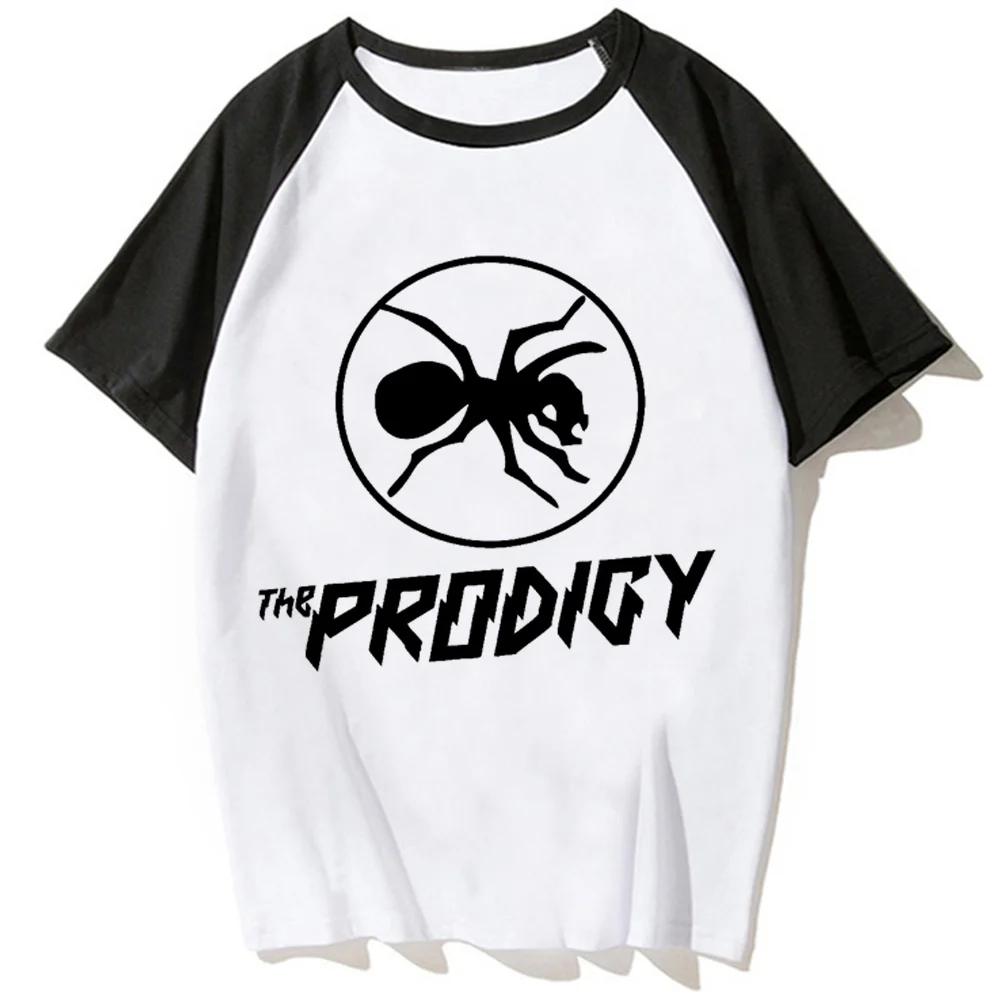 Prodigy Tee women Y2K summer anime t-shirts female Japanese clothing