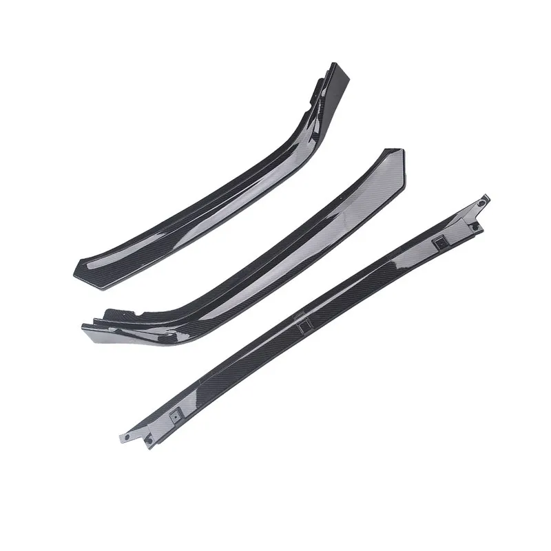 

Body Parts Front Bumper Lip For Honda Accord 10th 2018-2021 Facelift 3PCS Style ABS Material Front Splitter Spoiler Lip