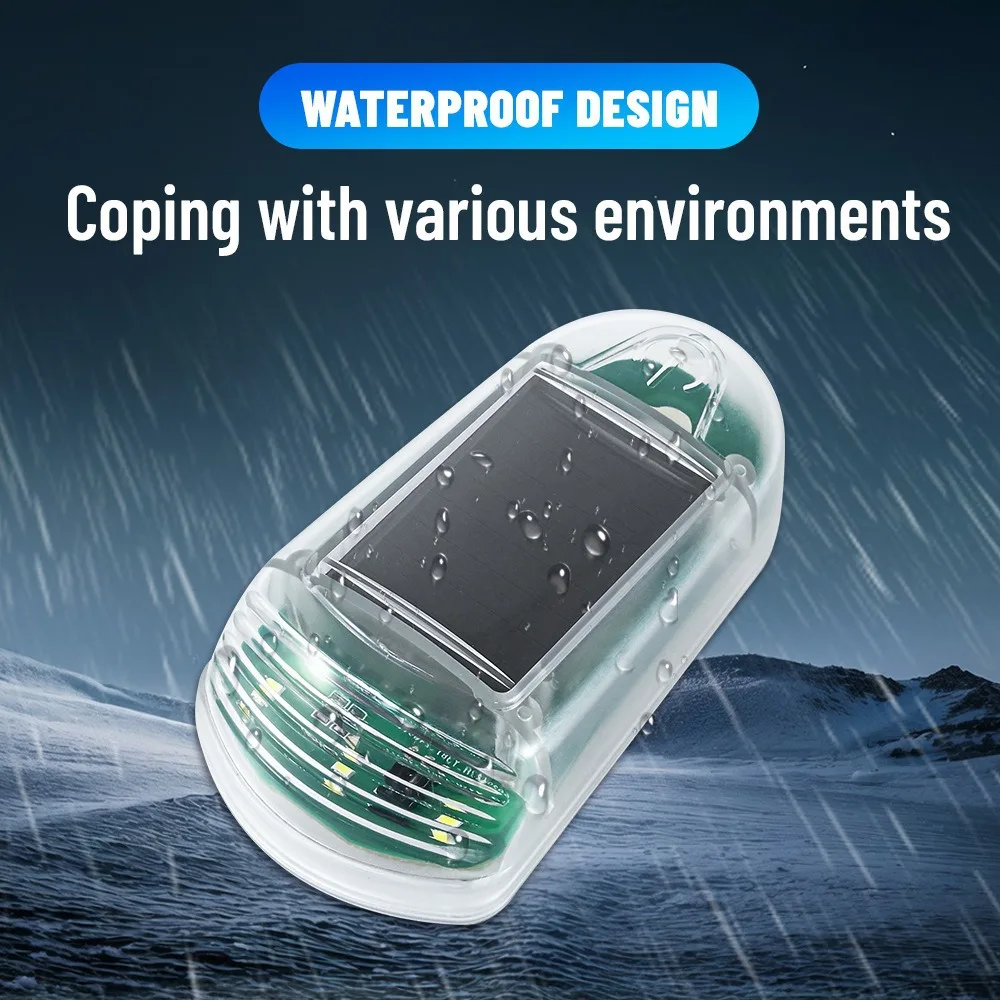 ضوء ماوس جديد للتحكم عن بعد بالطاقة الشمسية، ضوء سقف السيارة، ضوء تحذير تعديل سقف شاحنة بيك اب