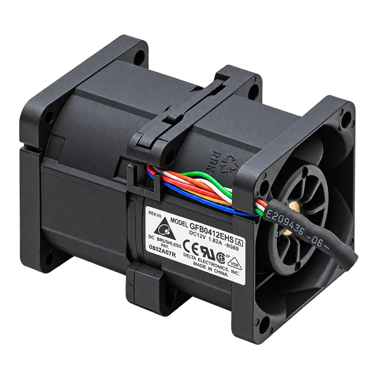GFB0412EHS 40x40x56mm 4056 Server Cooling Fan Module DC 12V 1.82A for DELTA