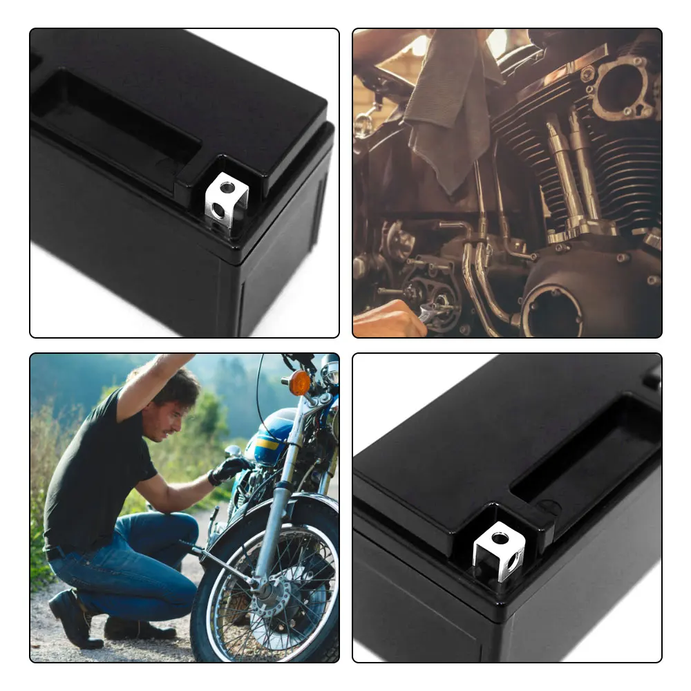 12V Battery Storage Box Empty Case with Indicator for 5ah 7Ah to 12Ah Motorcycle Batteries or Uninterrupted Power Supply Use