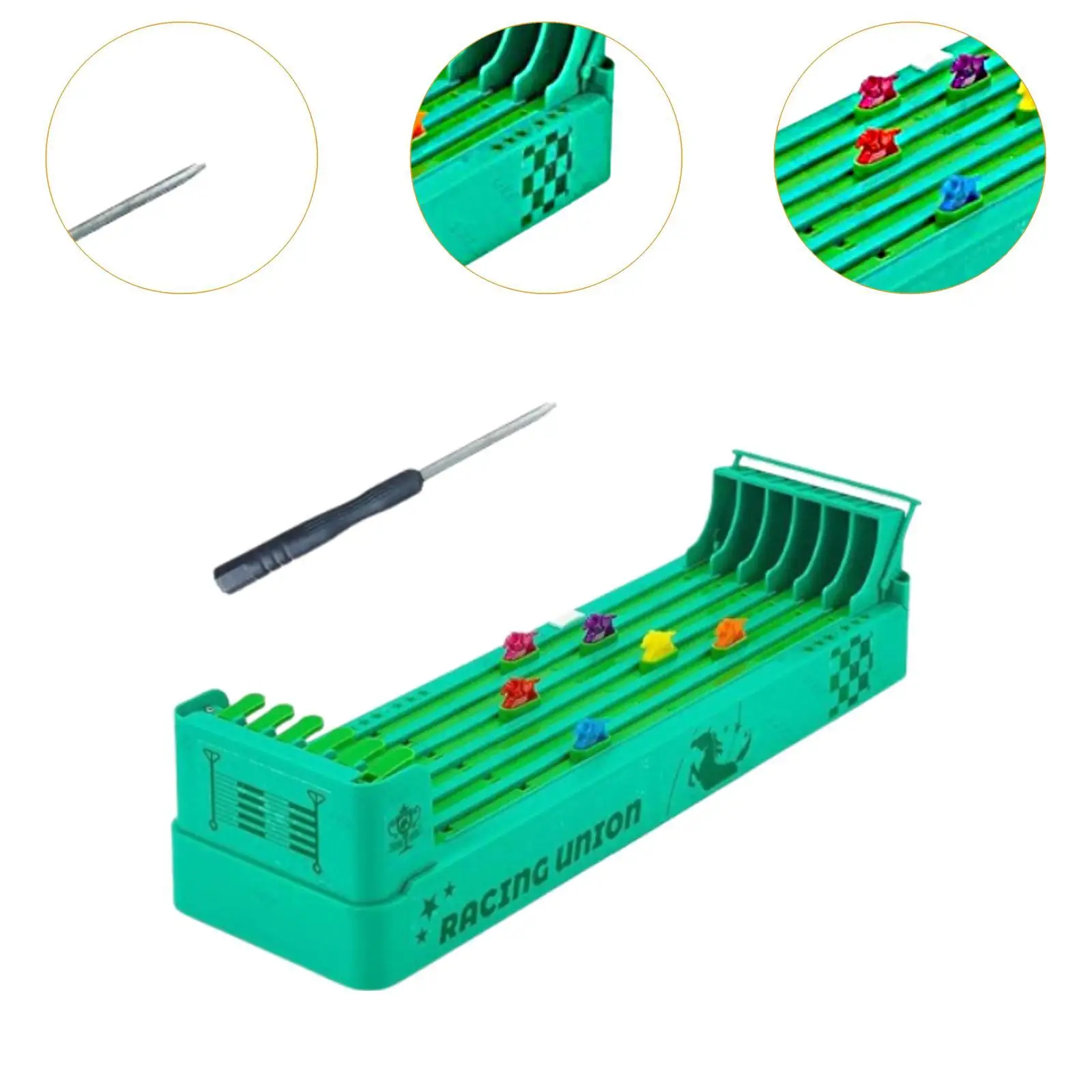 لعبة سباق الخيل على الطاولة، التنسيق بين اليد والعين، لعبة ترفيهية، لعبة رياضية #5