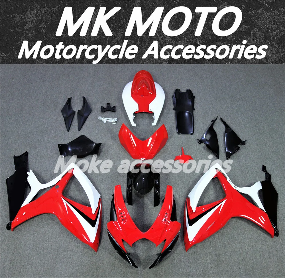 

Moke moto Motorcycle Fairings Kit Fit For gsxr600/750 2006-2007 Bodywork Set High Quality Abs Injection New Black Yellow