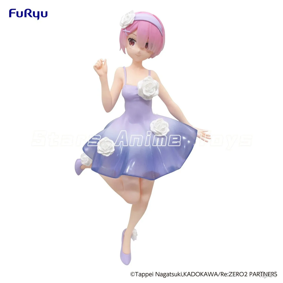 Figur FuRyu Trio-Try-iT Re0 REM/RAM Rok Bunga Hadiah Figur Anime Mainan Model Koleksi
