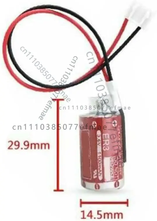(5 Pack)  MAXELL ER3 Battery For PM-20BL F940 PLC Battery,3.6V 1100mAh view 4