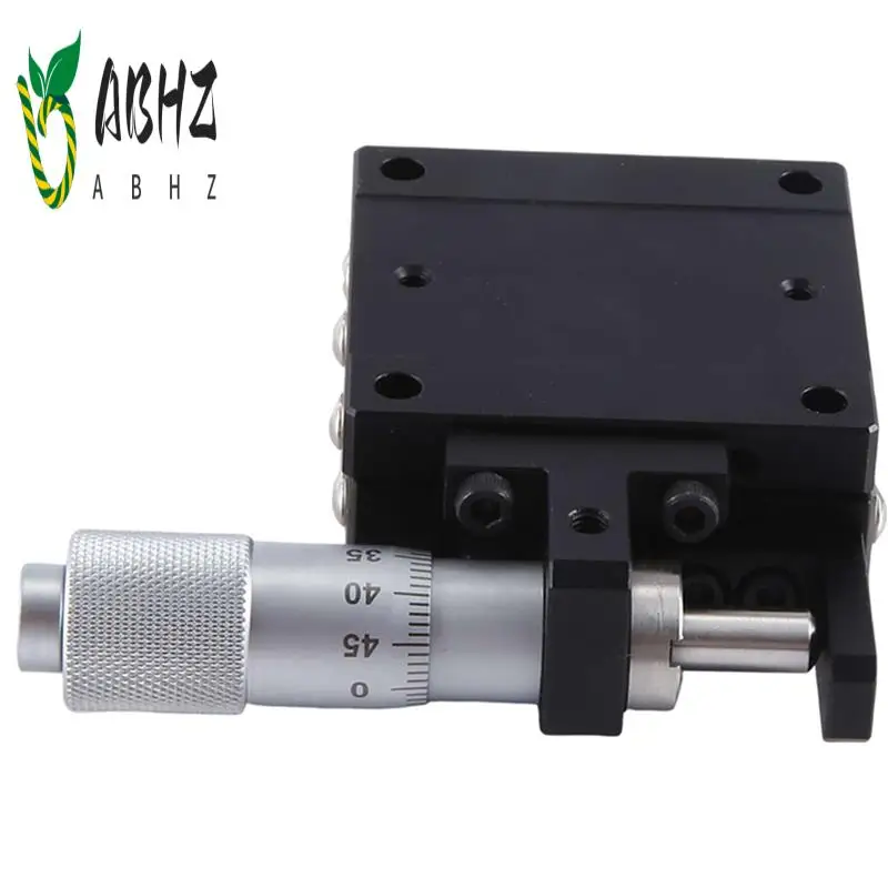 

Ось ABHZ-X 40X40 мм Ручка микрометра Раздвижной ступень Направляющая Тип рейки Платформа Ручное перемещение Раздвижной стол Простой в использовании (LGX40-