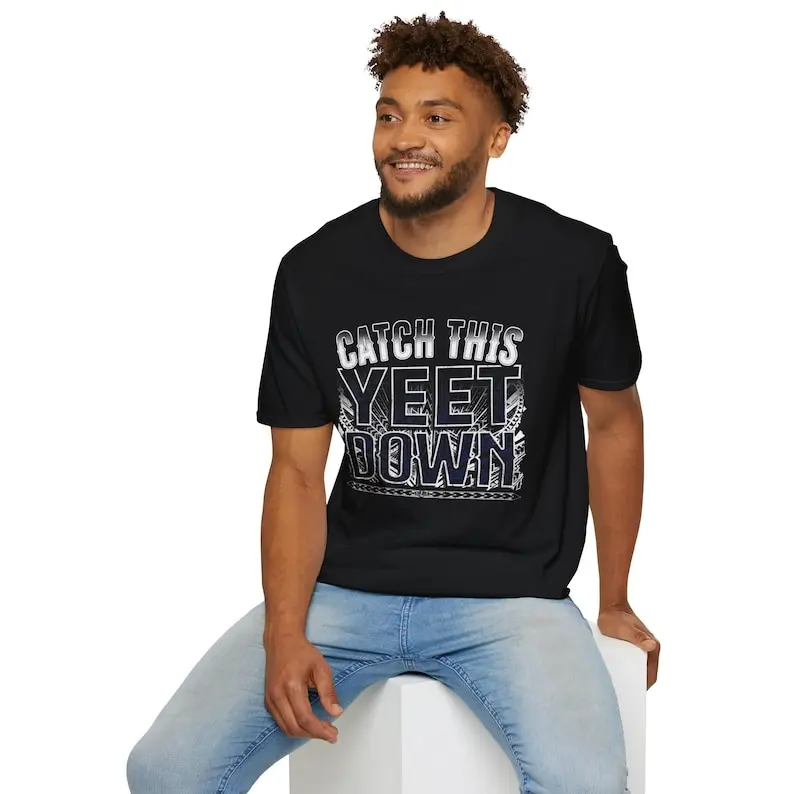 Catch This Yeet Down Shirt, Wrestling Uso T-Shirt, Funny Samoan Polynesian Uce Tee