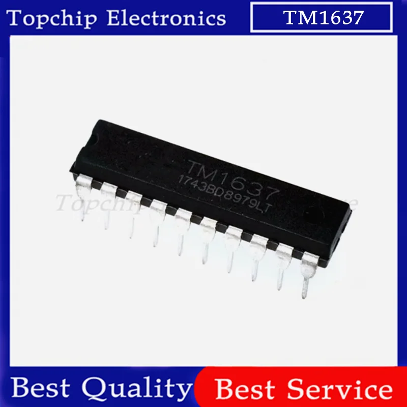 10pcs TM1637 DIP-20 LED Digital Tube Driver Chip