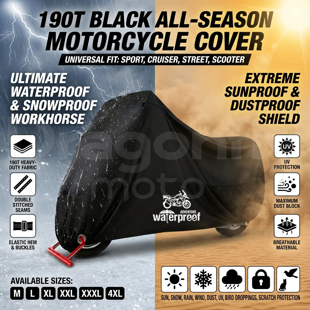

Motorcycle Cover For Cfmoto Cf moto 450Mt 650Mt 700Mt 800Mt 450 700 800 Mt Outdoor Uv Protector Bike Rain Dustproof Scooter