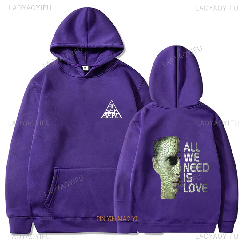 Love is over Canserbero Graphic Hoodies felpa Vida All abbiamo bisogno di felpa con cappuccio stampata uomo donna abbigliamento Streetwear Pullover