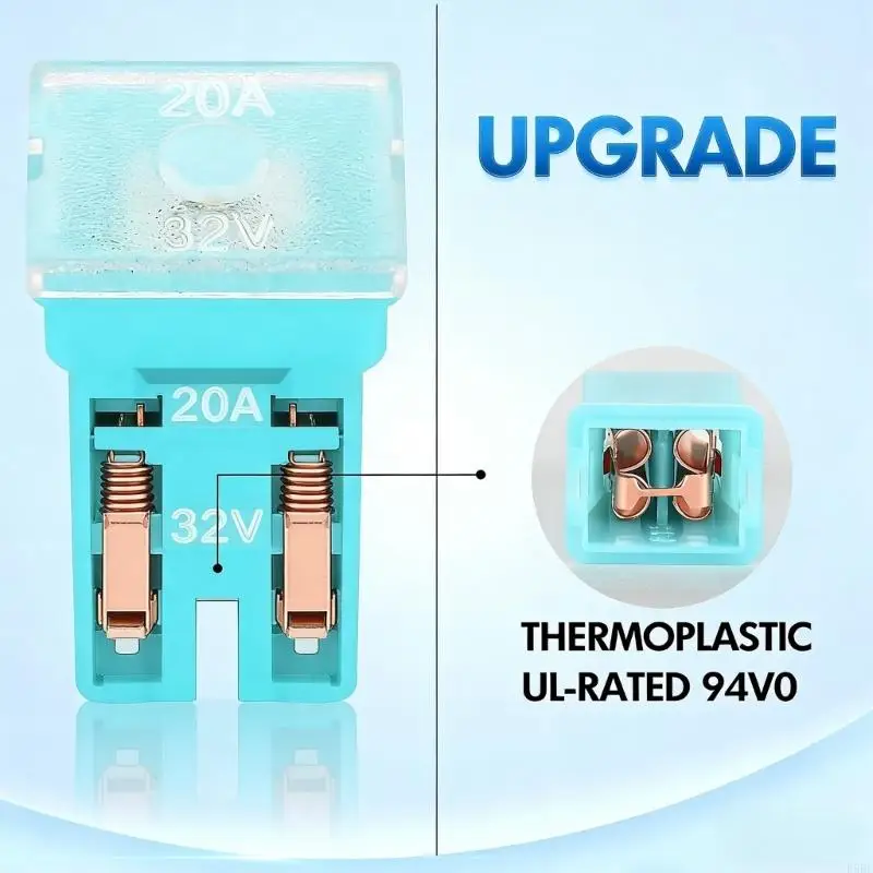 

D5BE 20A 30A 40A 50A 60A 80A Предохранители Jcase Высокопрофильный Jcase Коробчатый набор предохранителей в ассортименте для