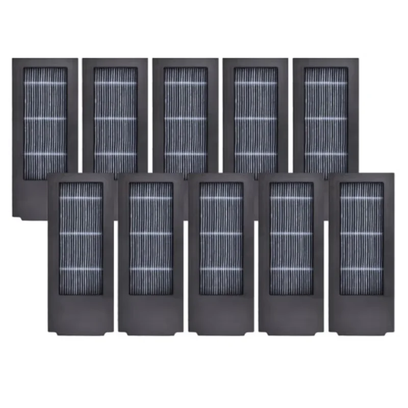 12 قطعة فلتر بديل لـ Ecovacs Deebot X2 / X2 Pro / DEX86 جهاز آلي لتنظيف الأتربة قابل للغسل فلتر HEPA