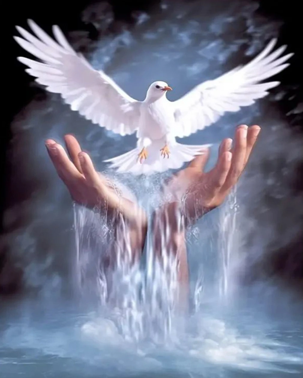 

Пазлы «Голубь в руке» (500/1000/1200/2000 элементов) – Семейные игры для игровой комнаты, спальни, домашнего декора