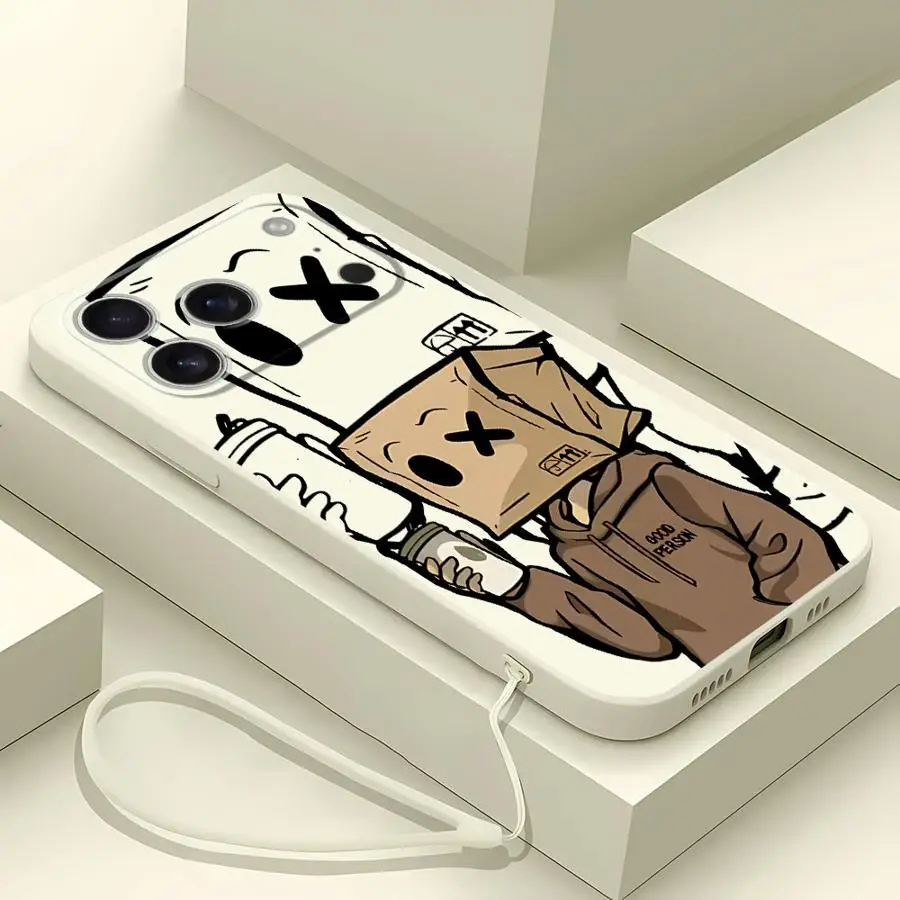 حافظة لهاتف أبل آيفون 11 12 13 برو ماكس XS 16e 17 Air XR 7 8 16 14 15 Plus غطاء ناعم