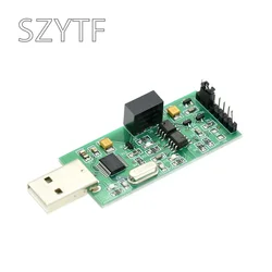 High-speed isolation USB to TTL serial power supply optocoupler isolation 3.3V 5V TTL output CH340 module