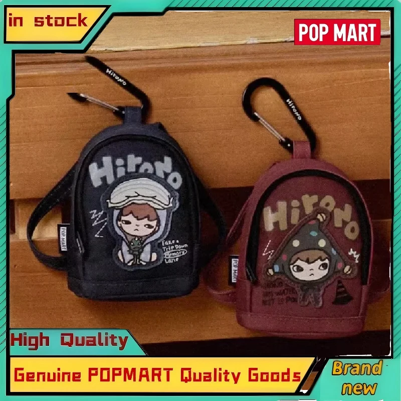 

New Genuine Pop Mart Hirono Ono Echo Series Blind Box Bag Charm Cute Small Pendant For Keychain Earphone Case Wallet Boys Gift