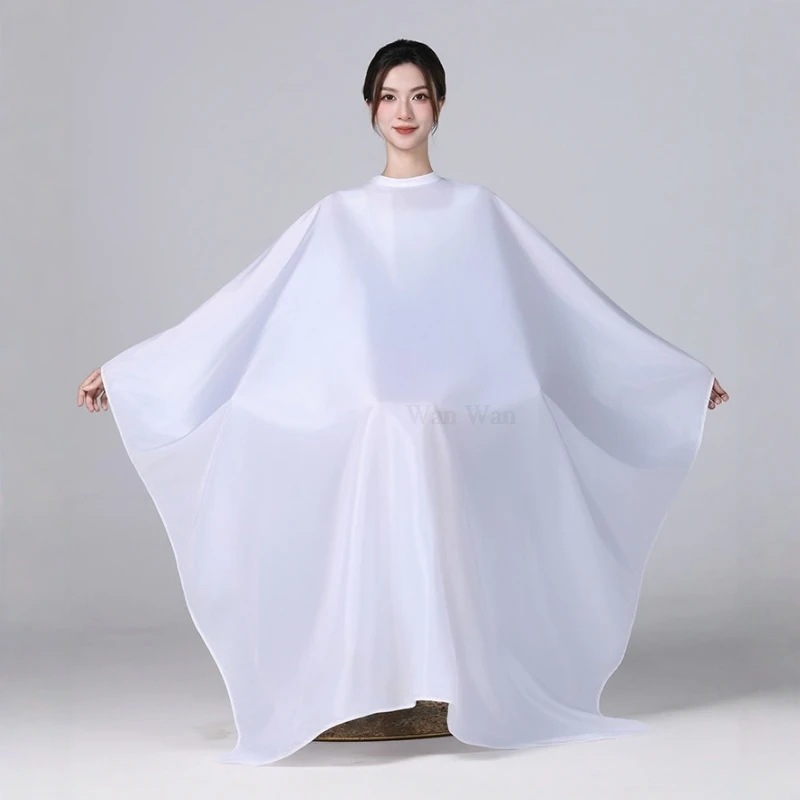 

Парикмахерская накидка с воротником на липучке, высококачественная ткань для стрижки, накидка-шаль для парикмахера, пеньюар для салона красоты, фартук для барбера Y0130